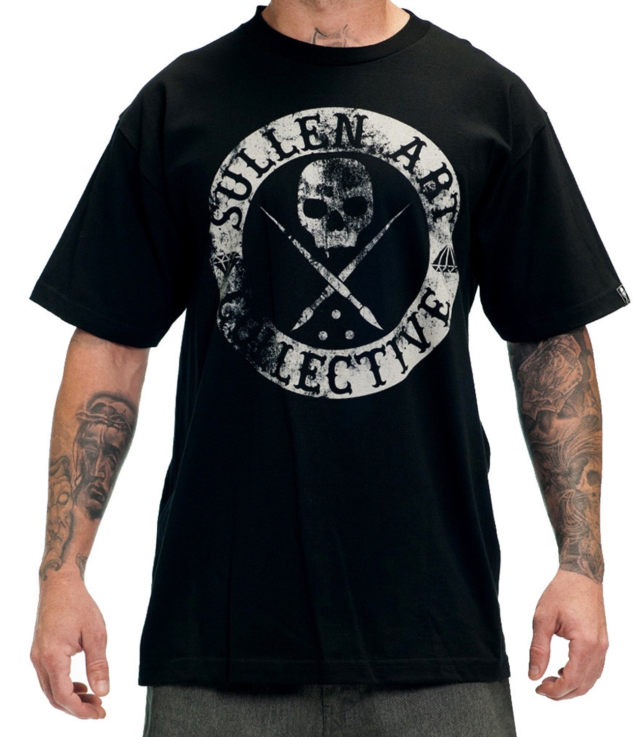 Badge Of Honor Blaq Tee Sullenclothing
